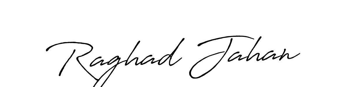 Also You can easily find your signature by using the search form. We will create Raghad Jahan name handwritten signature images for you free of cost using Antro_Vectra_Bolder sign style. Raghad Jahan signature style 7 images and pictures png