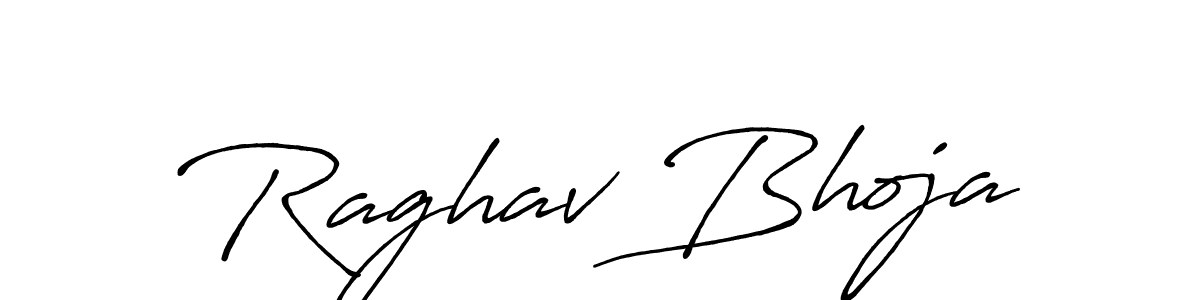 It looks lik you need a new signature style for name Raghav Bhoja. Design unique handwritten (Antro_Vectra_Bolder) signature with our free signature maker in just a few clicks. Raghav Bhoja signature style 7 images and pictures png