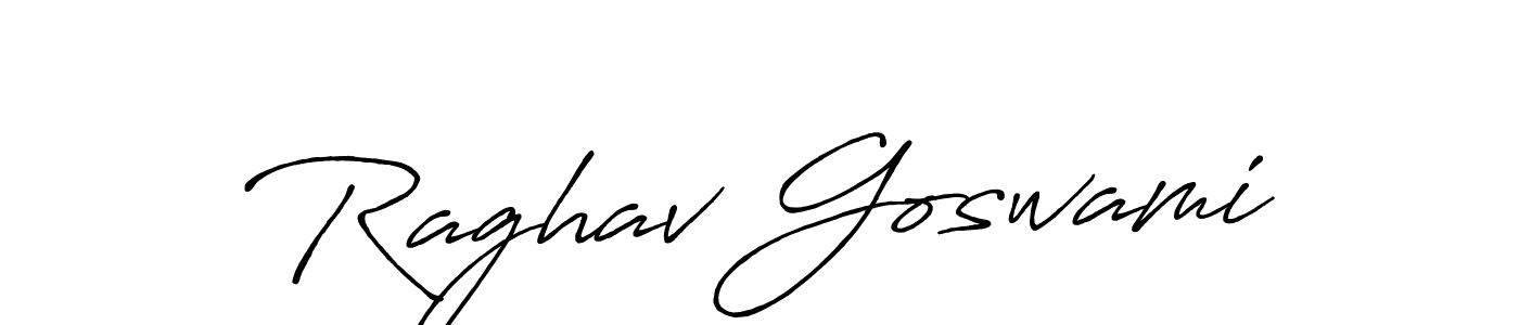 Similarly Antro_Vectra_Bolder is the best handwritten signature design. Signature creator online .You can use it as an online autograph creator for name Raghav Goswami. Raghav Goswami signature style 7 images and pictures png