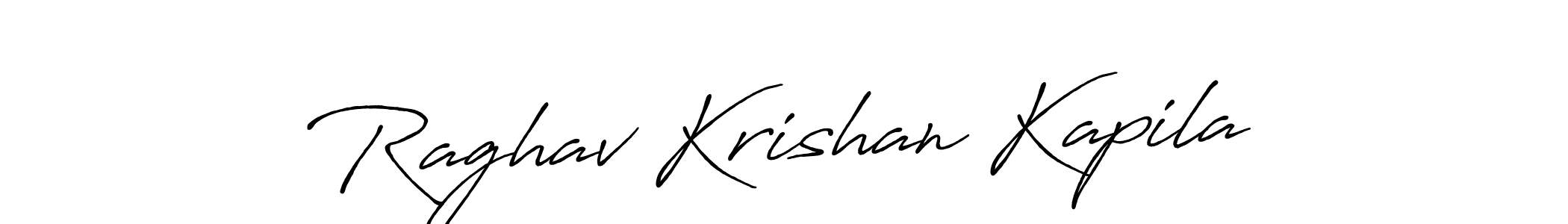 Once you've used our free online signature maker to create your best signature Antro_Vectra_Bolder style, it's time to enjoy all of the benefits that Raghav Krishan Kapila name signing documents. Raghav Krishan Kapila signature style 7 images and pictures png