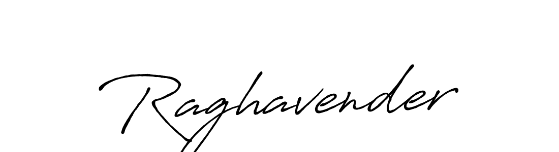 Raghavender stylish signature style. Best Handwritten Sign (Antro_Vectra_Bolder) for my name. Handwritten Signature Collection Ideas for my name Raghavender. Raghavender signature style 7 images and pictures png