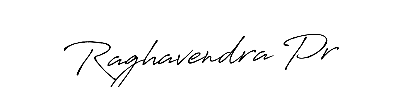 Design your own signature with our free online signature maker. With this signature software, you can create a handwritten (Antro_Vectra_Bolder) signature for name Raghavendra Pr. Raghavendra Pr signature style 7 images and pictures png