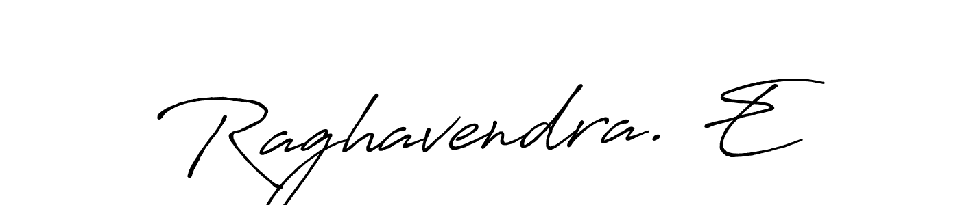 Make a beautiful signature design for name Raghavendra. E. Use this online signature maker to create a handwritten signature for free. Raghavendra. E signature style 7 images and pictures png