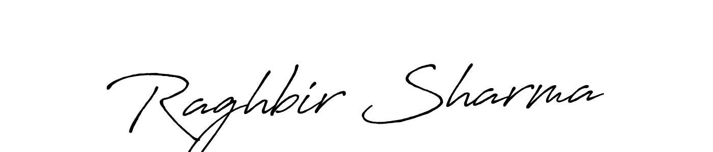 Make a beautiful signature design for name Raghbir Sharma. Use this online signature maker to create a handwritten signature for free. Raghbir Sharma signature style 7 images and pictures png
