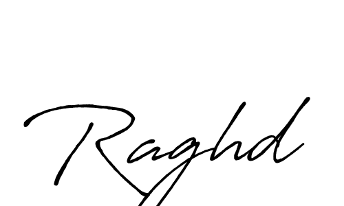 Use a signature maker to create a handwritten signature online. With this signature software, you can design (Antro_Vectra_Bolder) your own signature for name Raghd. Raghd signature style 7 images and pictures png