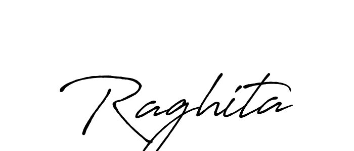 Use a signature maker to create a handwritten signature online. With this signature software, you can design (Antro_Vectra_Bolder) your own signature for name Raghita. Raghita signature style 7 images and pictures png