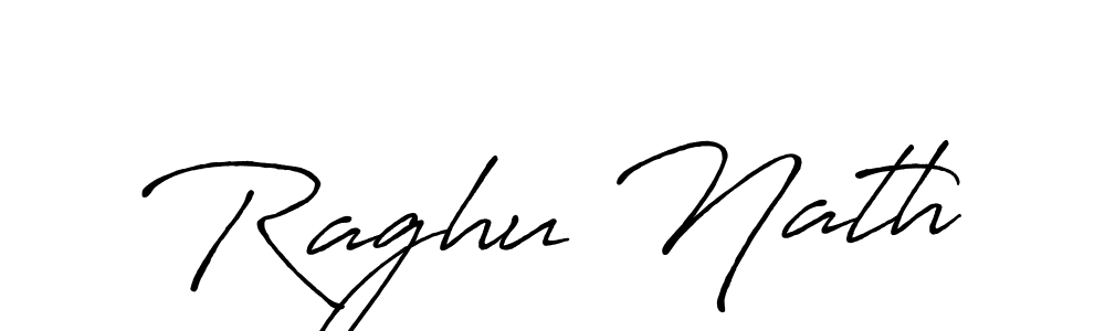 Design your own signature with our free online signature maker. With this signature software, you can create a handwritten (Antro_Vectra_Bolder) signature for name Raghu Nath. Raghu Nath signature style 7 images and pictures png