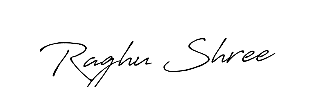 How to make Raghu Shree signature? Antro_Vectra_Bolder is a professional autograph style. Create handwritten signature for Raghu Shree name. Raghu Shree signature style 7 images and pictures png