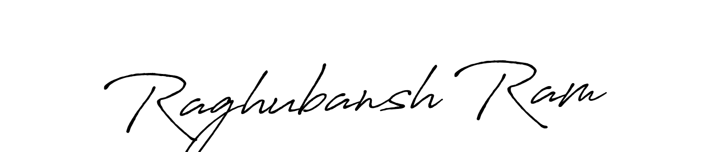 Similarly Antro_Vectra_Bolder is the best handwritten signature design. Signature creator online .You can use it as an online autograph creator for name Raghubansh Ram. Raghubansh Ram signature style 7 images and pictures png