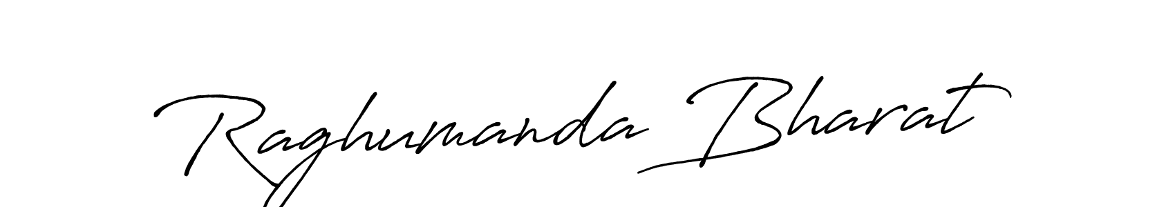 Design your own signature with our free online signature maker. With this signature software, you can create a handwritten (Antro_Vectra_Bolder) signature for name Raghumanda Bharat. Raghumanda Bharat signature style 7 images and pictures png