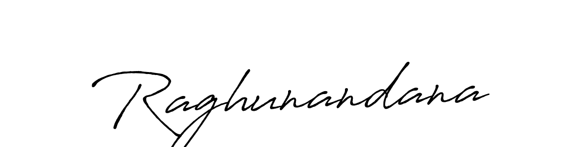 Also we have Raghunandana name is the best signature style. Create professional handwritten signature collection using Antro_Vectra_Bolder autograph style. Raghunandana signature style 7 images and pictures png