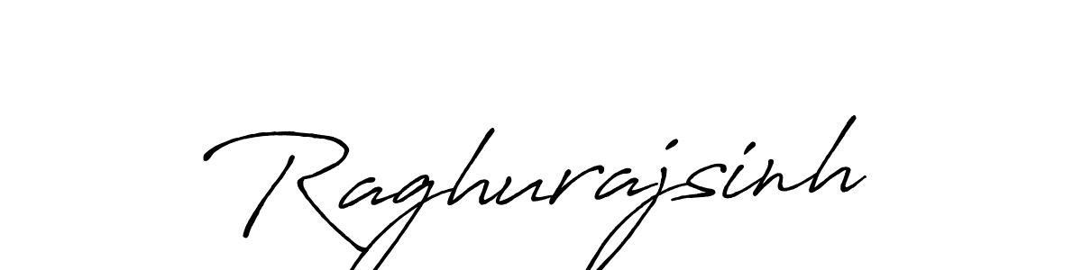 Use a signature maker to create a handwritten signature online. With this signature software, you can design (Antro_Vectra_Bolder) your own signature for name Raghurajsinh. Raghurajsinh signature style 7 images and pictures png