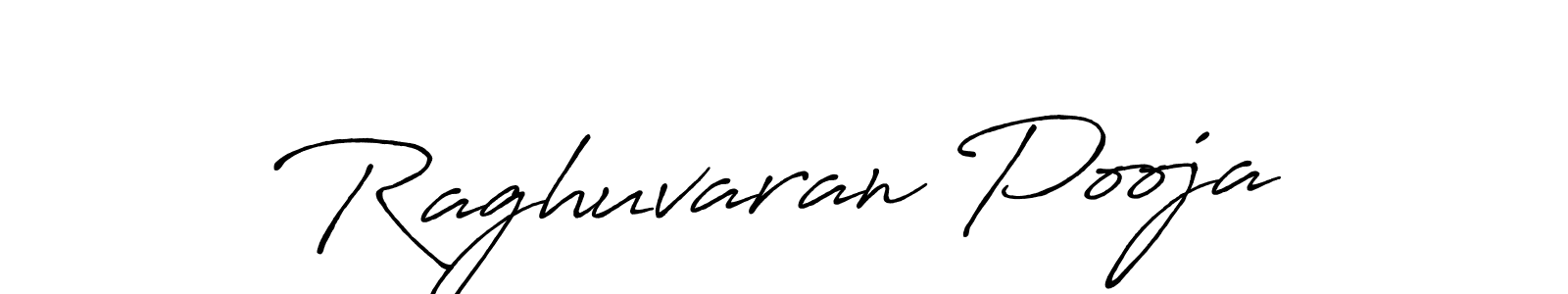 Use a signature maker to create a handwritten signature online. With this signature software, you can design (Antro_Vectra_Bolder) your own signature for name Raghuvaran Pooja. Raghuvaran Pooja signature style 7 images and pictures png