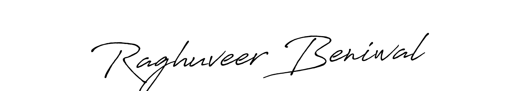 Make a beautiful signature design for name Raghuveer Beniwal. Use this online signature maker to create a handwritten signature for free. Raghuveer Beniwal signature style 7 images and pictures png