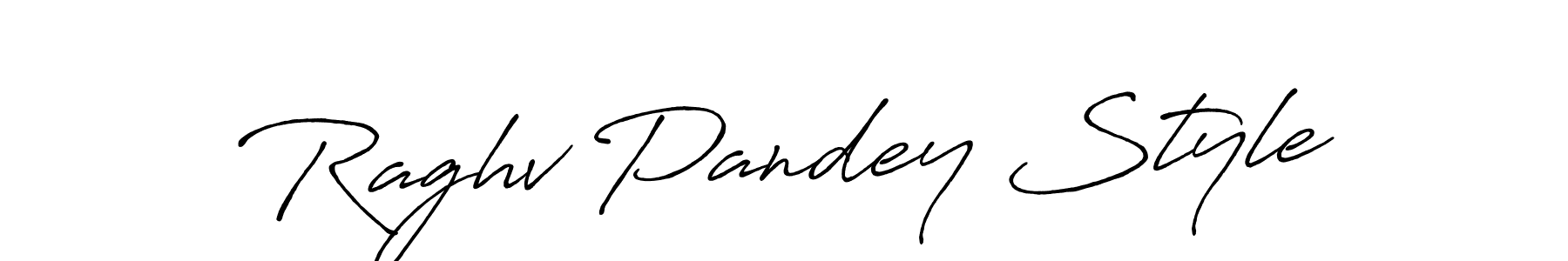 Raghv Pandey Style stylish signature style. Best Handwritten Sign (Antro_Vectra_Bolder) for my name. Handwritten Signature Collection Ideas for my name Raghv Pandey Style. Raghv Pandey Style signature style 7 images and pictures png