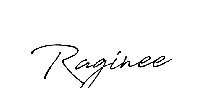 Make a beautiful signature design for name Raginee. With this signature (Antro_Vectra_Bolder) style, you can create a handwritten signature for free. Raginee signature style 7 images and pictures png