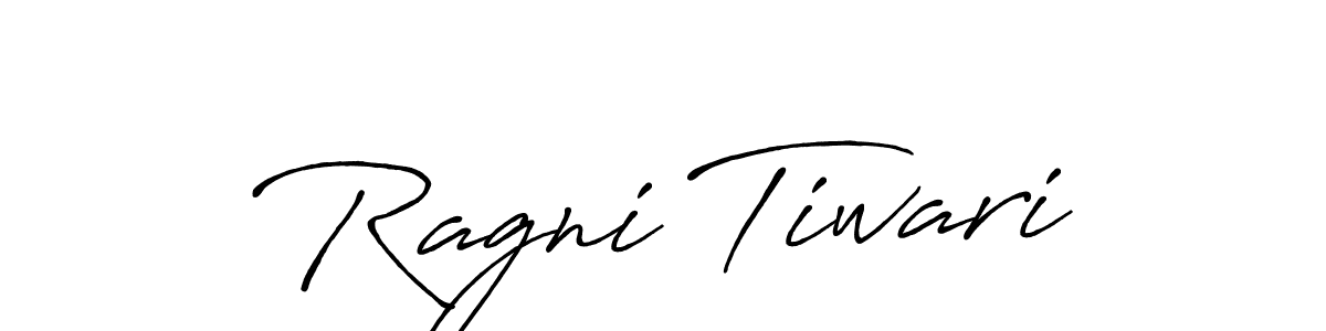 You should practise on your own different ways (Antro_Vectra_Bolder) to write your name (Ragni Tiwari) in signature. don't let someone else do it for you. Ragni Tiwari signature style 7 images and pictures png