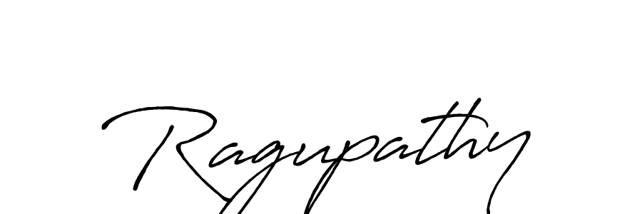 Design your own signature with our free online signature maker. With this signature software, you can create a handwritten (Antro_Vectra_Bolder) signature for name Ragupathy. Ragupathy signature style 7 images and pictures png