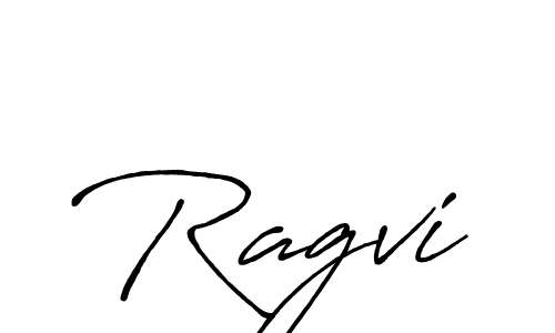 Ragvi stylish signature style. Best Handwritten Sign (Antro_Vectra_Bolder) for my name. Handwritten Signature Collection Ideas for my name Ragvi. Ragvi signature style 7 images and pictures png