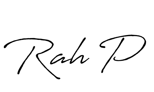 You can use this online signature creator to create a handwritten signature for the name Rah P. This is the best online autograph maker. Rah P signature style 7 images and pictures png