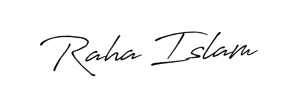 It looks lik you need a new signature style for name Raha Islam. Design unique handwritten (Antro_Vectra_Bolder) signature with our free signature maker in just a few clicks. Raha Islam signature style 7 images and pictures png