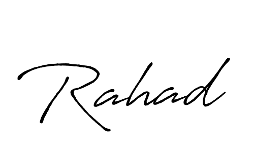 Antro_Vectra_Bolder is a professional signature style that is perfect for those who want to add a touch of class to their signature. It is also a great choice for those who want to make their signature more unique. Get Rahad name to fancy signature for free. Rahad signature style 7 images and pictures png
