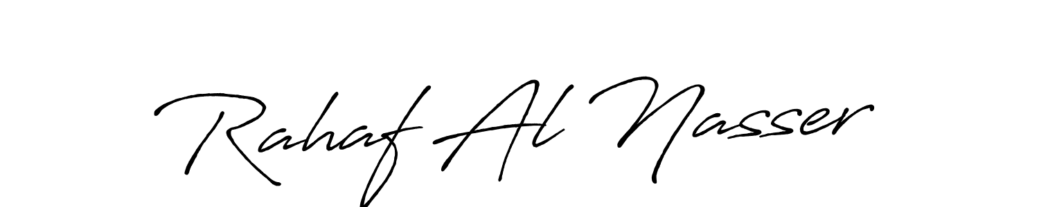 Design your own signature with our free online signature maker. With this signature software, you can create a handwritten (Antro_Vectra_Bolder) signature for name Rahaf Al Nasser. Rahaf Al Nasser signature style 7 images and pictures png