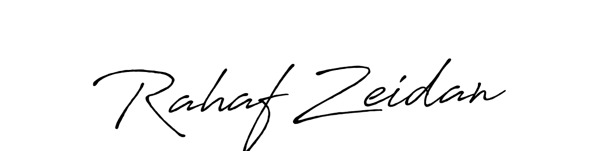 This is the best signature style for the Rahaf Zeidan name. Also you like these signature font (Antro_Vectra_Bolder). Mix name signature. Rahaf Zeidan signature style 7 images and pictures png