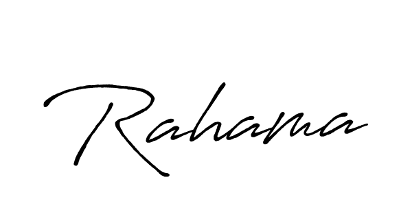 The best way (Antro_Vectra_Bolder) to make a short signature is to pick only two or three words in your name. The name Rahama include a total of six letters. For converting this name. Rahama signature style 7 images and pictures png