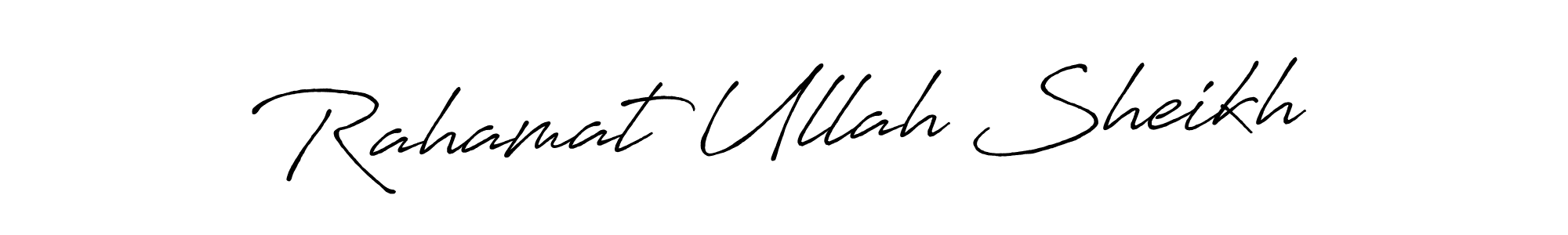 How to Draw Rahamat Ullah Sheikh signature style? Antro_Vectra_Bolder is a latest design signature styles for name Rahamat Ullah Sheikh. Rahamat Ullah Sheikh signature style 7 images and pictures png