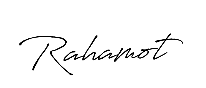 Here are the top 10 professional signature styles for the name Rahamot. These are the best autograph styles you can use for your name. Rahamot signature style 7 images and pictures png