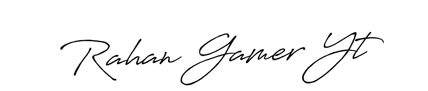 Once you've used our free online signature maker to create your best signature Antro_Vectra_Bolder style, it's time to enjoy all of the benefits that Rahan Gamer Yt name signing documents. Rahan Gamer Yt signature style 7 images and pictures png