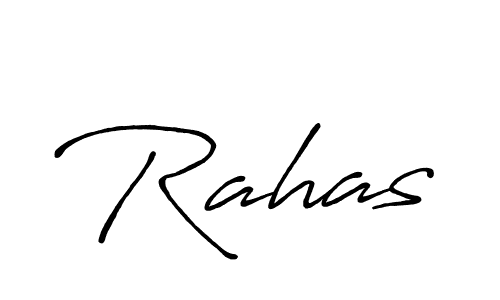 Design your own signature with our free online signature maker. With this signature software, you can create a handwritten (Antro_Vectra_Bolder) signature for name Rahas. Rahas signature style 7 images and pictures png