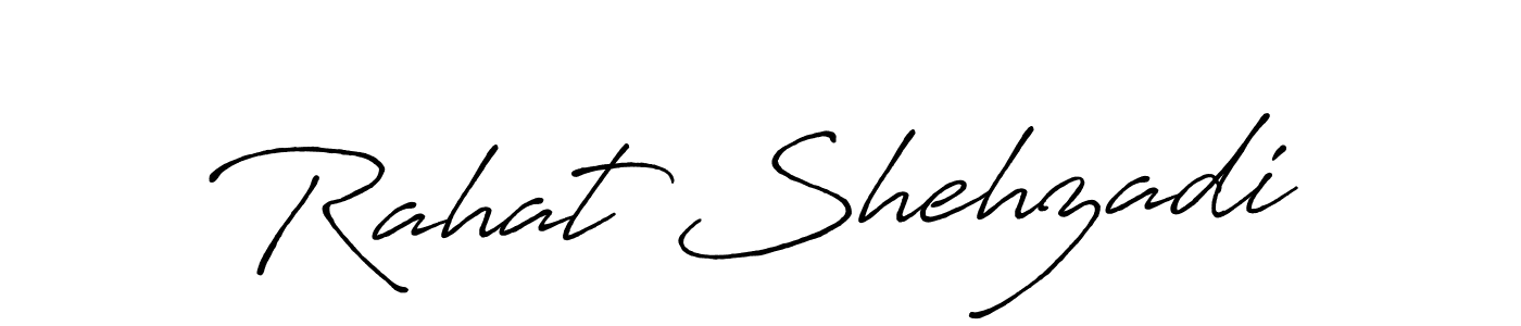 Once you've used our free online signature maker to create your best signature Antro_Vectra_Bolder style, it's time to enjoy all of the benefits that Rahat Shehzadi name signing documents. Rahat Shehzadi signature style 7 images and pictures png