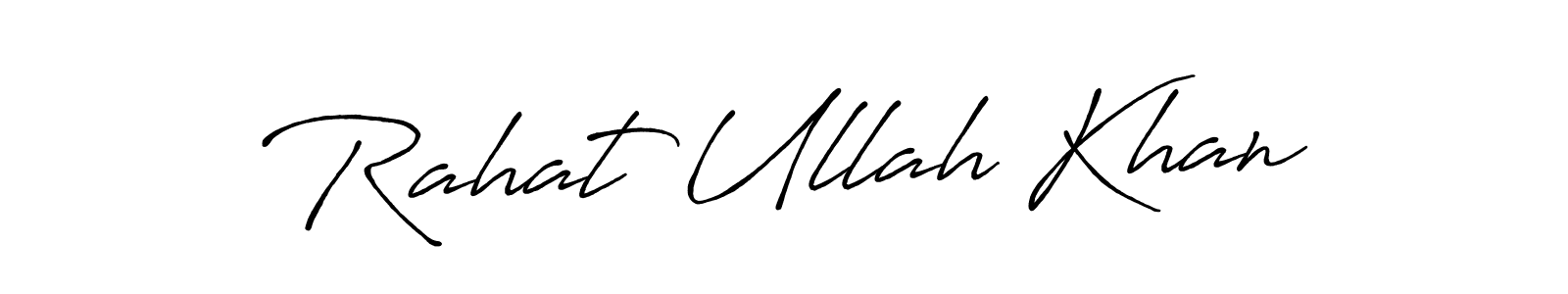 Once you've used our free online signature maker to create your best signature Antro_Vectra_Bolder style, it's time to enjoy all of the benefits that Rahat Ullah Khan name signing documents. Rahat Ullah Khan signature style 7 images and pictures png