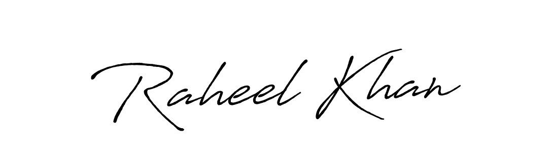 Similarly Antro_Vectra_Bolder is the best handwritten signature design. Signature creator online .You can use it as an online autograph creator for name Raheel Khan. Raheel Khan signature style 7 images and pictures png