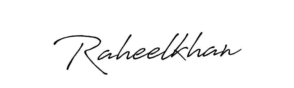 It looks lik you need a new signature style for name Raheelkhan. Design unique handwritten (Antro_Vectra_Bolder) signature with our free signature maker in just a few clicks. Raheelkhan signature style 7 images and pictures png