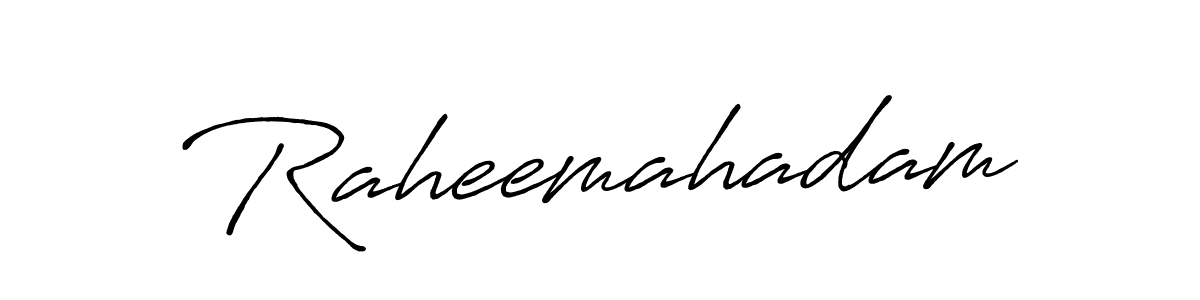 You can use this online signature creator to create a handwritten signature for the name Raheemahadam. This is the best online autograph maker. Raheemahadam signature style 7 images and pictures png