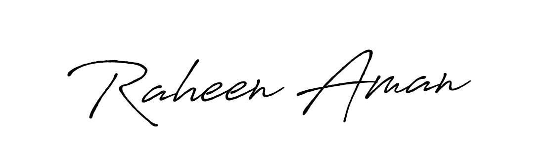 Make a beautiful signature design for name Raheen Aman. Use this online signature maker to create a handwritten signature for free. Raheen Aman signature style 7 images and pictures png
