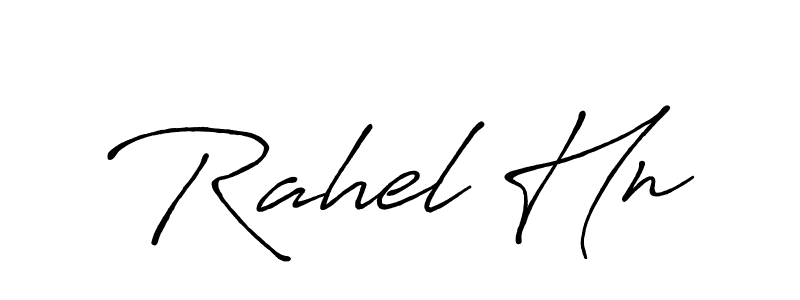 See photos of Rahel Hn official signature by Spectra . Check more albums & portfolios. Read reviews & check more about Antro_Vectra_Bolder font. Rahel Hn signature style 7 images and pictures png