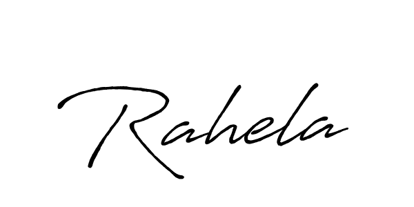 You should practise on your own different ways (Antro_Vectra_Bolder) to write your name (Rahela) in signature. don't let someone else do it for you. Rahela signature style 7 images and pictures png