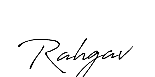 Also we have Rahgav name is the best signature style. Create professional handwritten signature collection using Antro_Vectra_Bolder autograph style. Rahgav signature style 7 images and pictures png