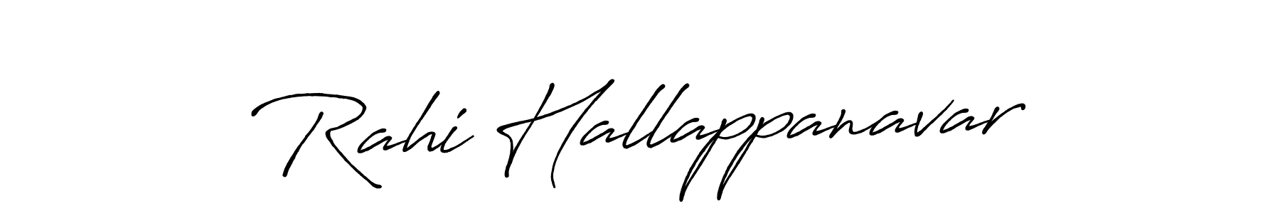 Make a beautiful signature design for name Rahi Hallappanavar. Use this online signature maker to create a handwritten signature for free. Rahi Hallappanavar signature style 7 images and pictures png
