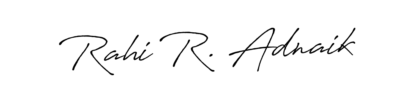 You can use this online signature creator to create a handwritten signature for the name Rahi R. Adnaik. This is the best online autograph maker. Rahi R. Adnaik signature style 7 images and pictures png