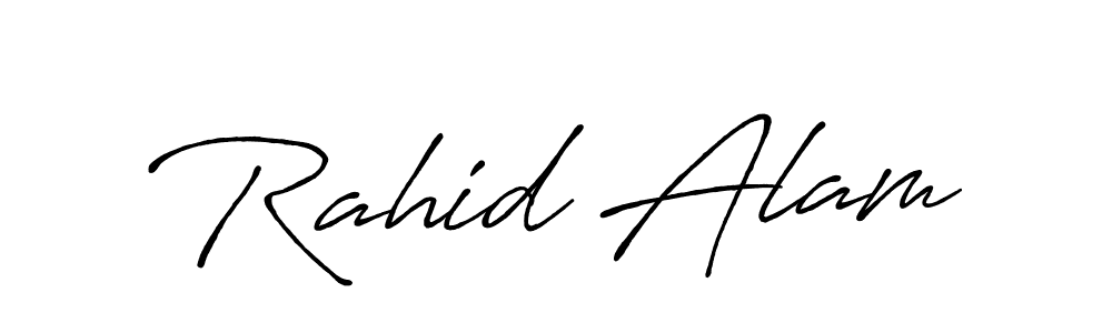 You should practise on your own different ways (Antro_Vectra_Bolder) to write your name (Rahid Alam) in signature. don't let someone else do it for you. Rahid Alam signature style 7 images and pictures png