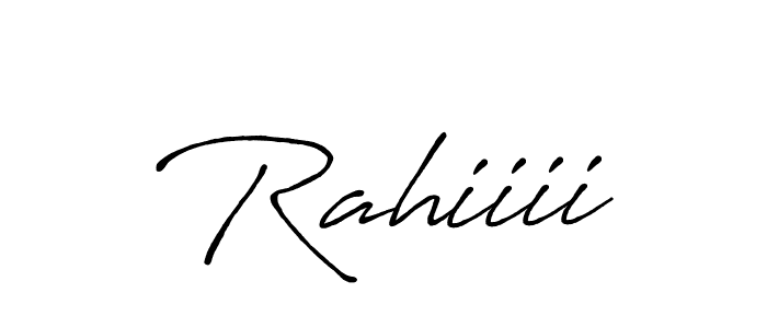 How to Draw Rahiiii signature style? Antro_Vectra_Bolder is a latest design signature styles for name Rahiiii. Rahiiii signature style 7 images and pictures png