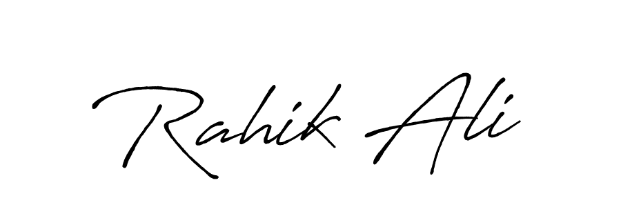 You can use this online signature creator to create a handwritten signature for the name Rahik Ali. This is the best online autograph maker. Rahik Ali signature style 7 images and pictures png