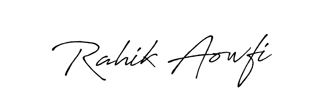 You can use this online signature creator to create a handwritten signature for the name Rahik Aowfi. This is the best online autograph maker. Rahik Aowfi signature style 7 images and pictures png