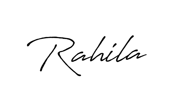 Antro_Vectra_Bolder is a professional signature style that is perfect for those who want to add a touch of class to their signature. It is also a great choice for those who want to make their signature more unique. Get Rahila name to fancy signature for free. Rahila signature style 7 images and pictures png