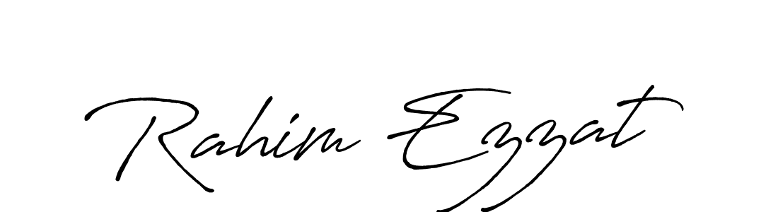 Once you've used our free online signature maker to create your best signature Antro_Vectra_Bolder style, it's time to enjoy all of the benefits that Rahim Ezzat name signing documents. Rahim Ezzat signature style 7 images and pictures png